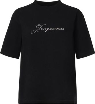Jacquemus Dames, Tops, Zwart, Maat: M