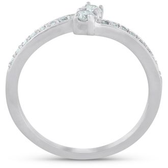 Pompeii3 1/4 Ct Two Stone Diamond Engagement Forever Us Ring White Gold Anniversary Band