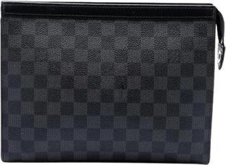 Louis Vuitton Pre-owned Pochette Voyage MM - unisex - Vintage Clutch - Zwart - ONE Size - Vintage