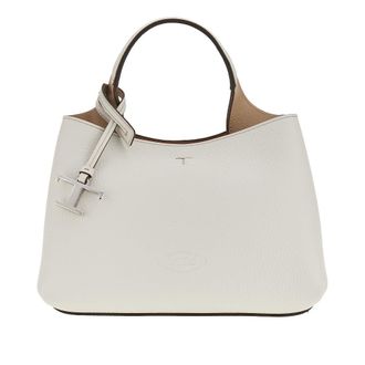Tod's Grained leather micro shopping bag Woman One Size