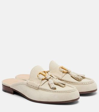 Valentino Garavani VLogo suede loafers