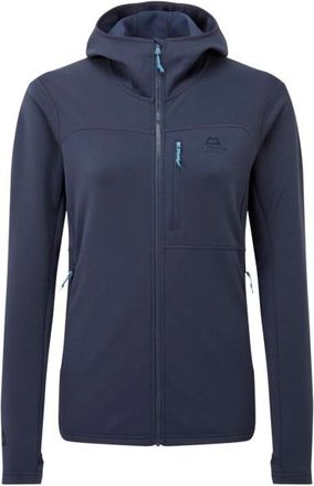 Mountain Equipment Durian Hooded Jacket Fleecejacke für Damen | blau