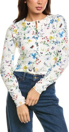 Alice & Olivia Alice + Olivia Carson Printed Cardigan
