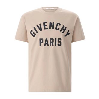 Givenchy Heren, Tops, Beige, Maat: XL Katoen