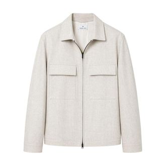 Manuel Ritz 4032H8407 Light Jacket - Heren - Zomerjassen - Beige - M - Jassen
