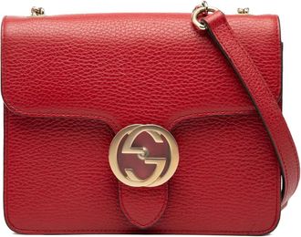 Gucci Borsa a tracolla Dollar GG piccola in pelle di vitello 2016-2025 - Rosso