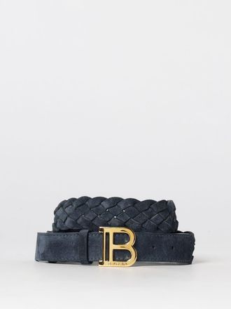 Balmain Cintura in camoscio intrecciato B