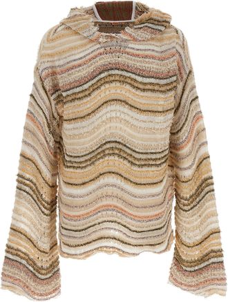 Vitelli Peacock Monster Hooded Sweater