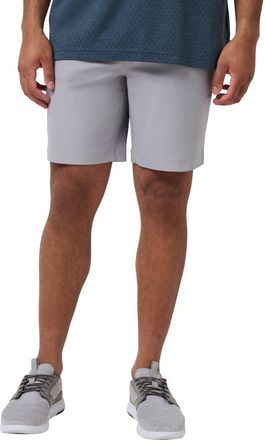 Travis Mathew OTC 2.0 Flat Front Shorts in Sleet at Nordstrom, Size 35