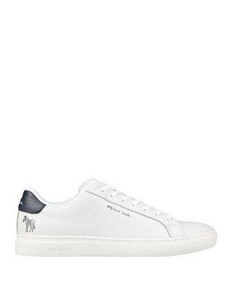 Paul Smith MENS SHOE REX WHITE ZEBRA NAVY TAB