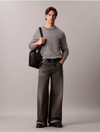 Calvin Klein Jeans Calvin Klein Mens Baggy Jeans - Grey - 30W x 30L