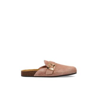Tory Burch Mellow Mule - Dames - Slip ons - Roze - 35 1/2 EU - Su&egrave;de - Schoenen