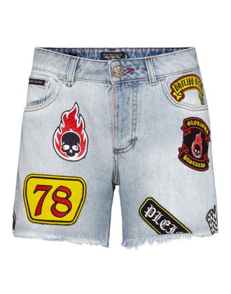 Philipp Plein Hot pants Fashion show