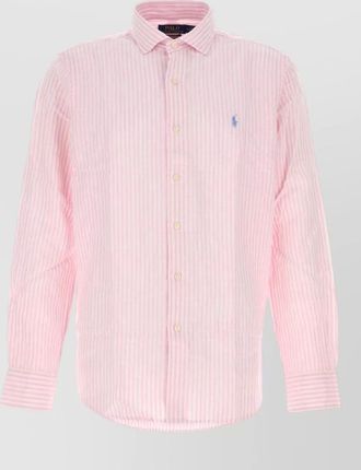 Polo Ralph Lauren printed linen blend shirt