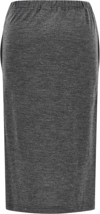 Junya Watanabe M&eacute;lange Wool Skirt - Gray