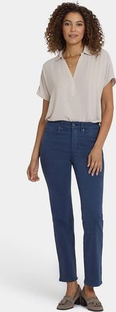 NYDJ Marilyn Rechtdoor Jeans | Vintage Marineblauw