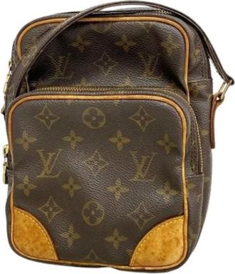 Louis Vuitton Pre-owned Cross Body Bags, female, Brown, Size: ONE SIZE Pre-owned Vintage Cross Body Bag