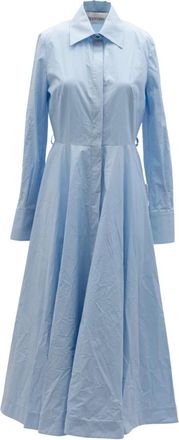 Valentino Garavani Jurken - Dames - Shirt Kleedjes - Blauw - XS - Kleedjes