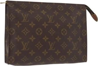 Louis Vuitton Pre-owned Clutches, female, Brown, Size: ONE SIZE Pre-owned Canvas louis-vuitton-bags
