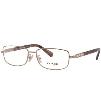 Coach Womens Shiny Eyeglass Frames In Rose Gold