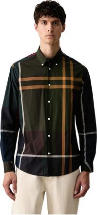 Barbour Msh5871 Overhemd met ruitpatroon - Heren - Overhemden - Veelkleurig - Maat: XL Katoen