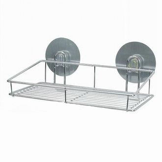 Trade Shop Trade Shop - Montaje De Accesorios De Ba&ntilde;o De Almacenamiento De Estante Rectangular Con Adhesi&oacute;n De Doble Cara 79844