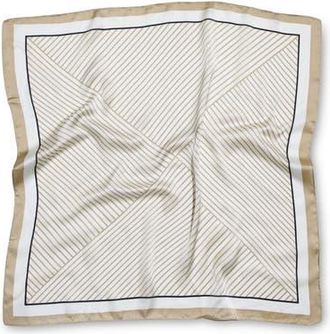 Belle & Bloom Right This Way Fashion Scarf in Medium Brown at Nordstrom