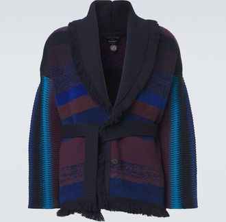 Giorgio Armani x Alanui cashmere-blend cardigan