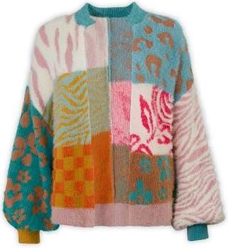 Saachi Mixed Print Cardigan in Multi at Nordstrom Rack