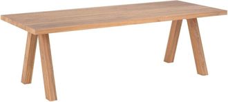 Rendez-Vous D&eacute;co Mesa de jard&iacute;n de 240 cm de madera de teca reciclada