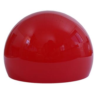 Hhg Hhg - Nunca Usado] Pantalla 106 Para L&aacute;mpara De Arco Y Colgante, Pantalla De Repuesto, &Oslash; 40cm, Pl&aacute;stico, Rojo