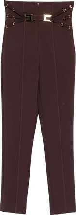 Elisabetta Franchi Buckle-detail Trousers