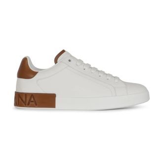 Dolce & Gabbana Sneakers, male, White, Size: 11 US Portofino Sneakers