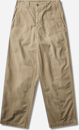 Visvim Men s Broader Chino DMGD Beige