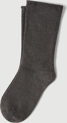 Brunello Cucinelli Cashmere and silk sparkling knit socks in Lead at Nordstrom, Size Medium