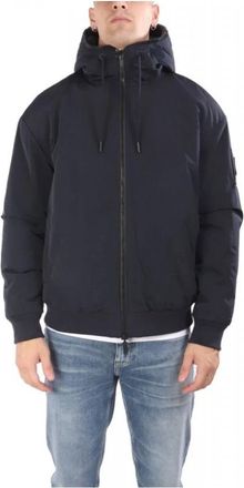 Moose Knuckles Roland Reversible Bunny - Heren - Winterjassen - Blauw - XL - Polyester - Jassen