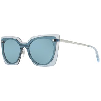 Swarovski Womens Sunglasses SK0201 16V 00 Women Blue - One Size
