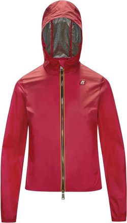 K-Way Lil Jacket - Dames - Zomerjassen - Rood - 3XL - Nylon - Jassen