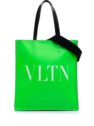Valentino Garavani 2018-2025 Leather VLTN satchel - Green