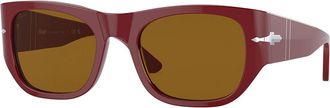 Persol PO3308S 117233 Mens Sunglasses Burgundy Size 51
