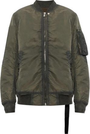 Rick Owens Klassieke Flight Bomberjack - Heren - Bomber jackets - Groen - XL - Katoen - Jassen