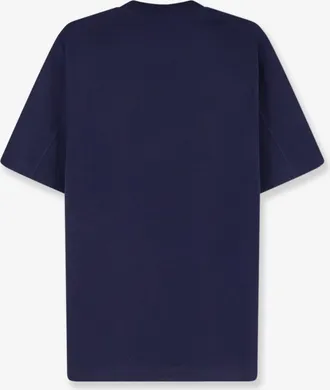 Brunello Cucinelli Mens T-Shirt Cotton Blue T-Shirts And Polos