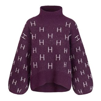 H&eacute;st Felpe & Felpe col cappuccio - - Knitwear - Donna - Viola - M