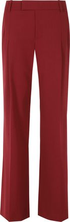 Federica Tosi Ruby Frescolana Darts Straight-Leg Polyester-Blend Pants