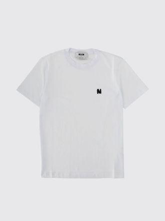 Msgm T-shirt in cotone con mini logo Msgm