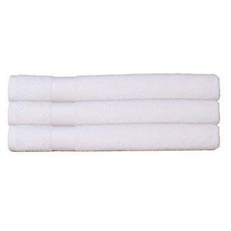 Blanc Avenue Juego de 3 toallas grandes de ba&ntilde;o 100x150 cm 500 gr/m&sup2; 100% algod&oacute;n