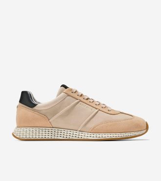 Cole Haan Womens GrandPr&oslash; Low Profile SkyWeave Sneakers - Beige Size 10.5