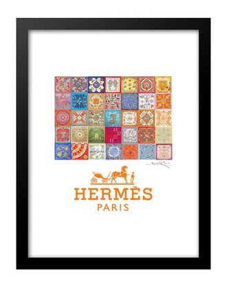 Fairchild Paris Hermes Quilt Wall Art