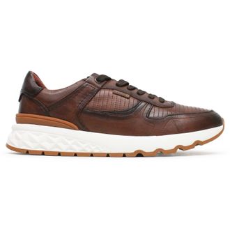 Pikolinos Aranda Leather Mens Comfort Trainers - Cuero - Size:UK 10.5-11