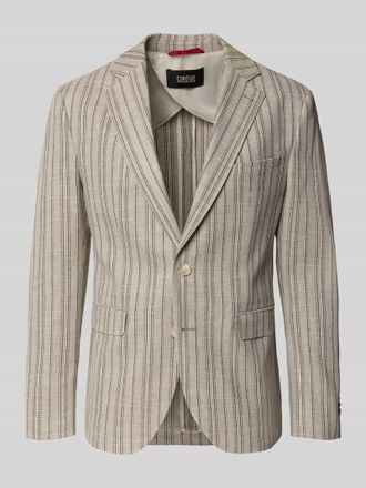 Cinque Slim Fit 2-Knopf-Sakko mit Pattentaschen Modell CIDATA in Mittelgrau, Gr&ouml;&szlig;e 102